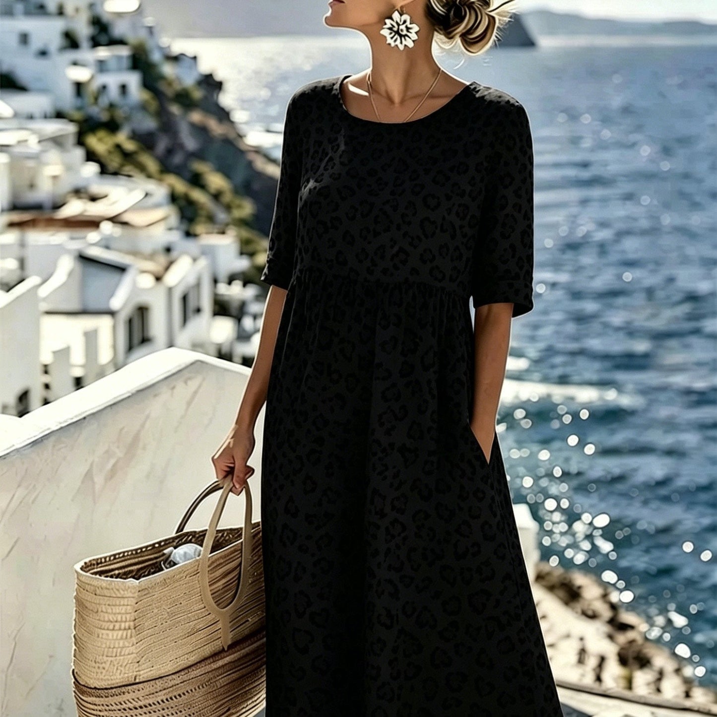 Sienna™ | Midi Dress Wild Grace