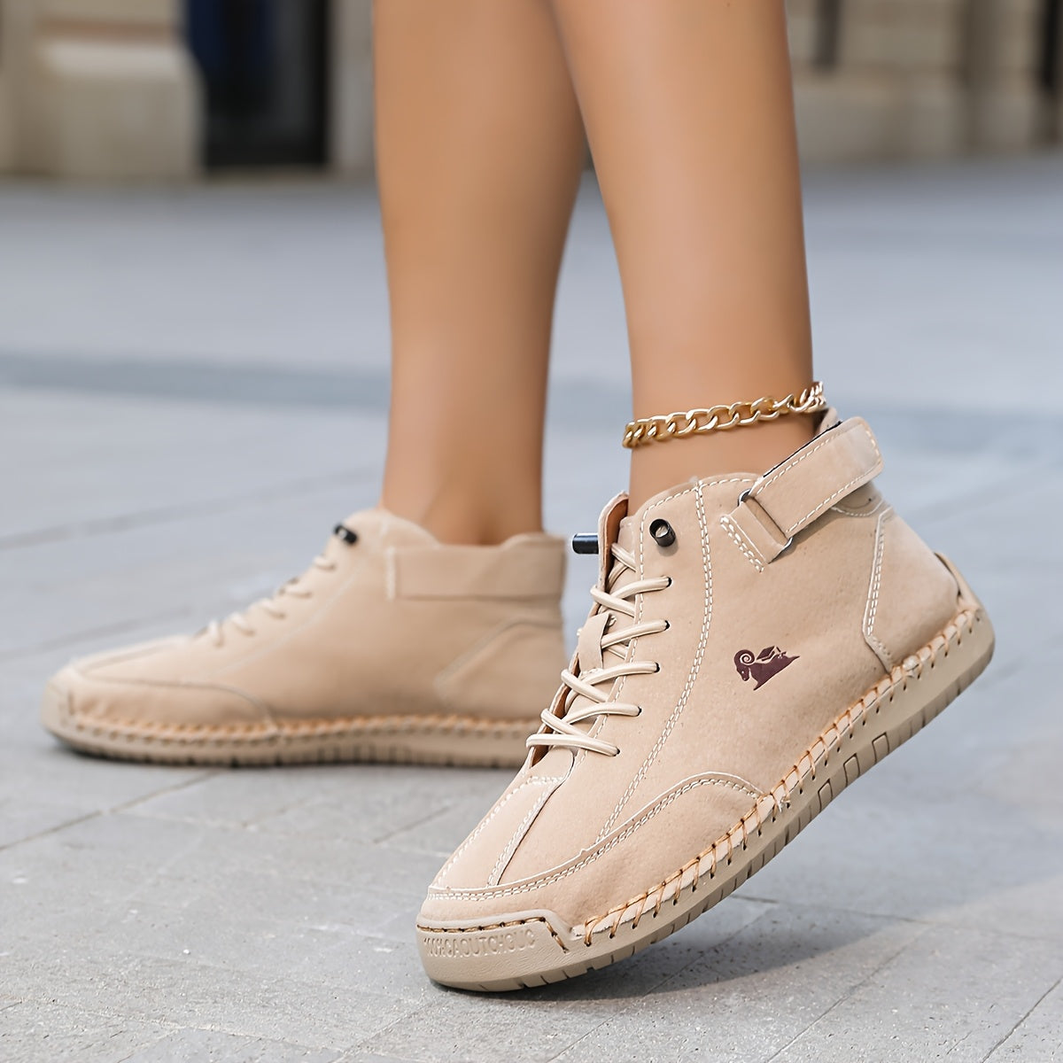 Lola Ankle-Support High-Top Sneakers
