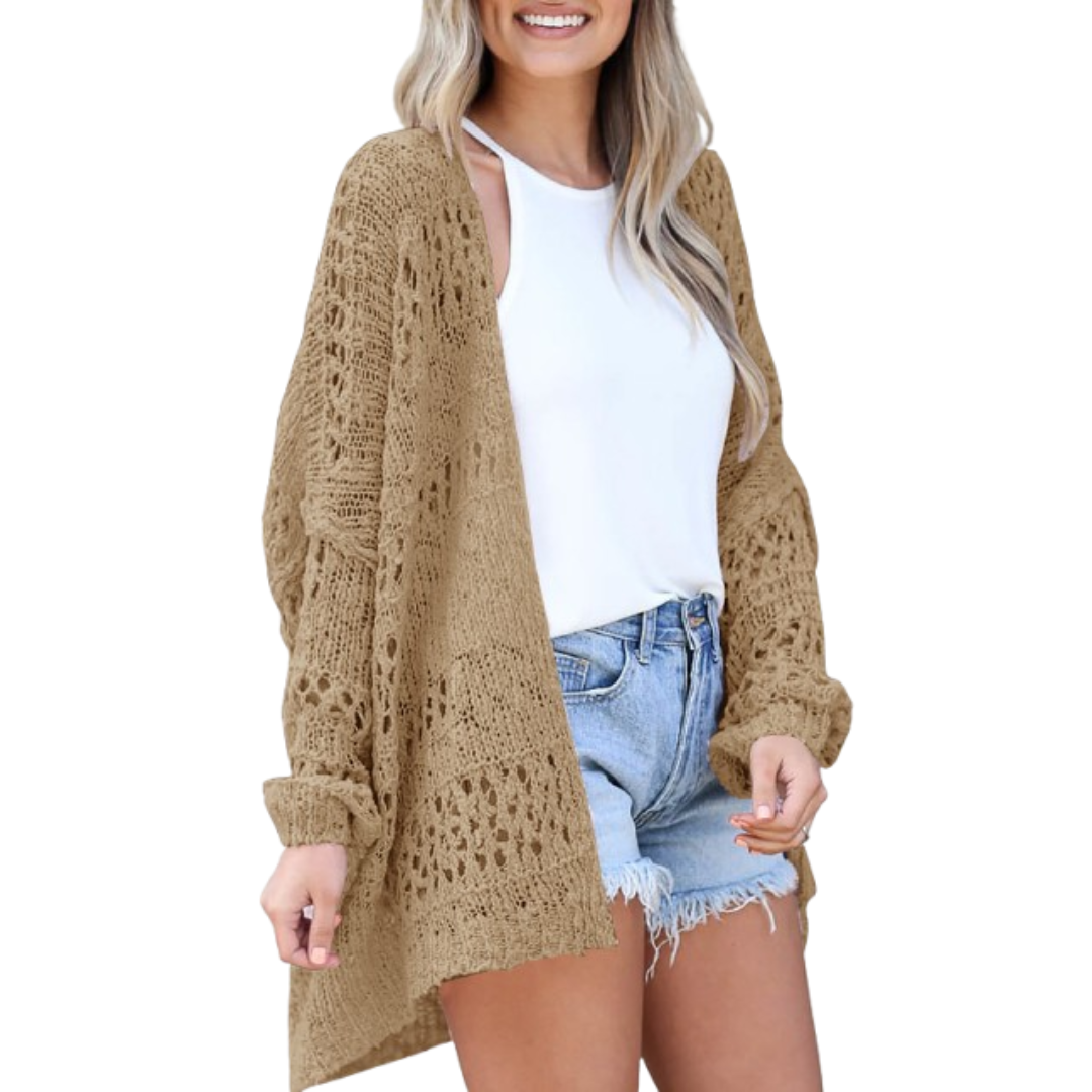 NAOMI | Breezy Oversized Bohemian Summer Cardigan