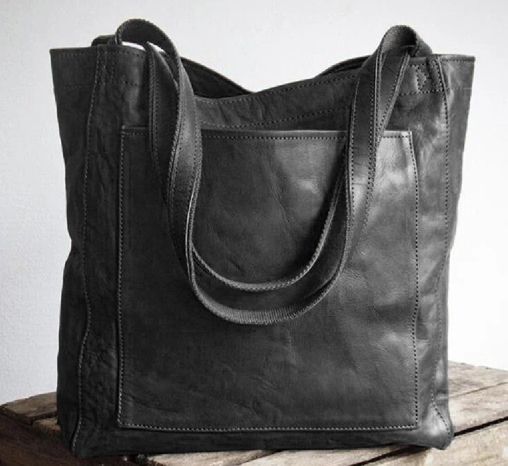 Pamela | Classic Vegan Leather Tote