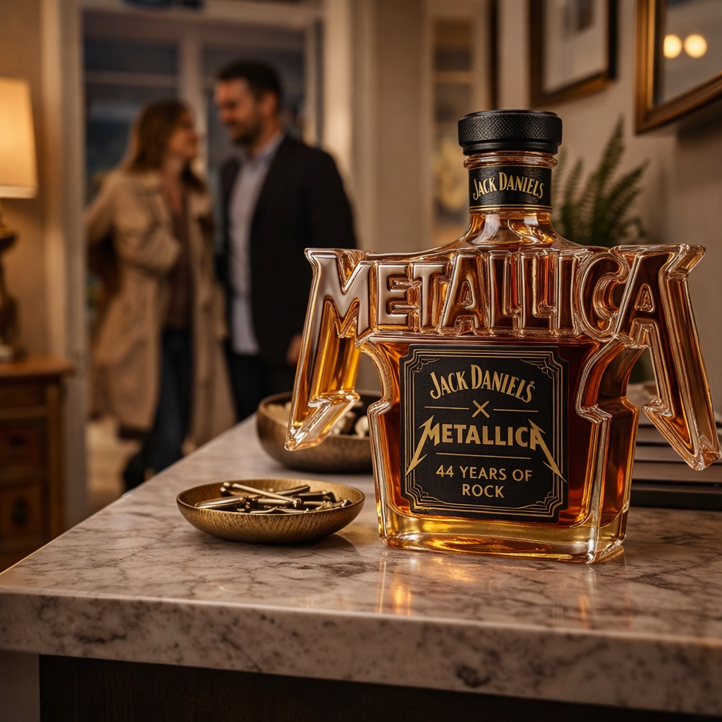 Whiskey Bottle - Metallica Rock Edition