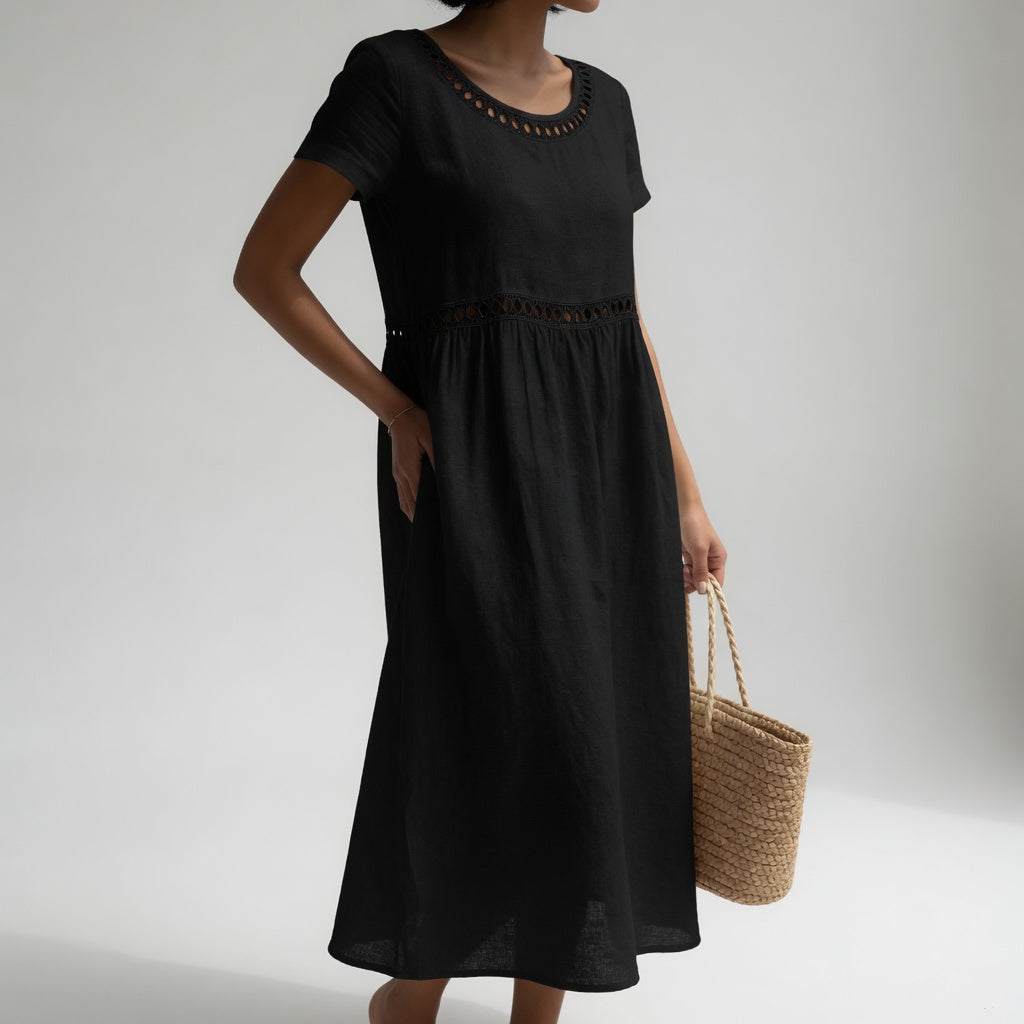 Sophie | Beautifully Embroidered Everyday Dress