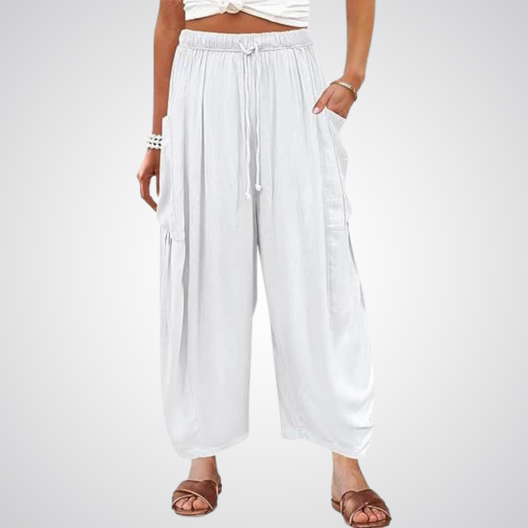 ELENA | Relaxed Fit Wide-Leg Trousers