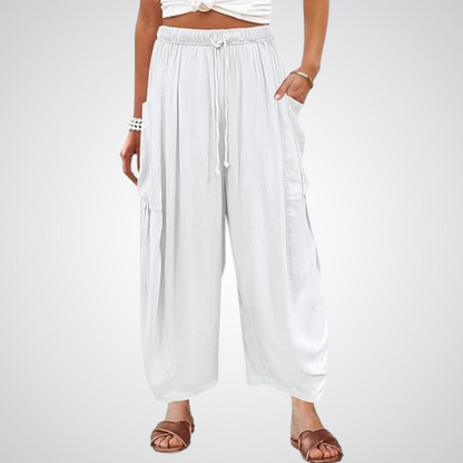 ELENA | Relaxed Fit Wide-Leg Trousers