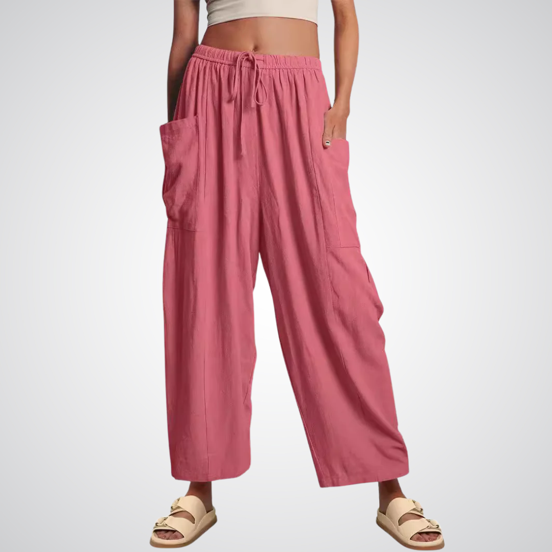 ELENA | Relaxed Fit Wide-Leg Trousers