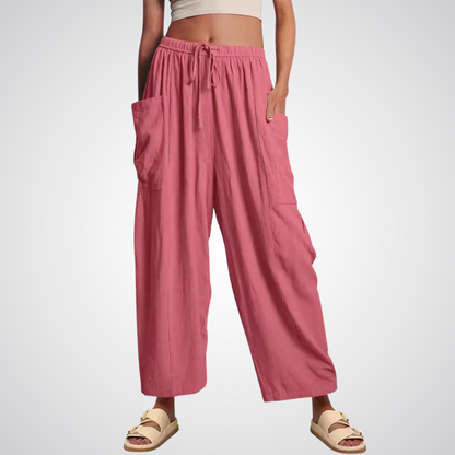 ELENA | Relaxed Fit Wide-Leg Trousers