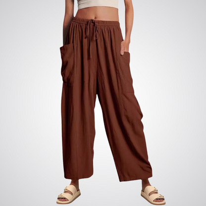 ELENA | Relaxed Fit Wide-Leg Trousers
