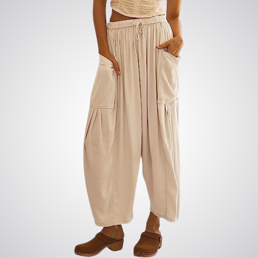 ELENA | Relaxed Fit Wide-Leg Trousers