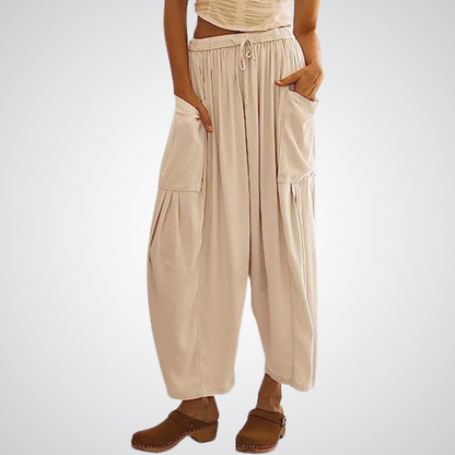 ELENA | Relaxed Fit Wide-Leg Trousers