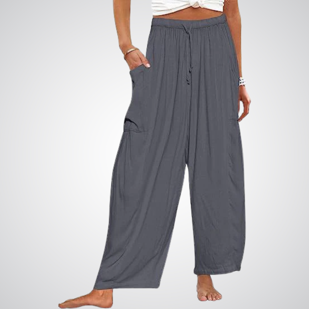 ELENA | Relaxed Fit Wide-Leg Trousers