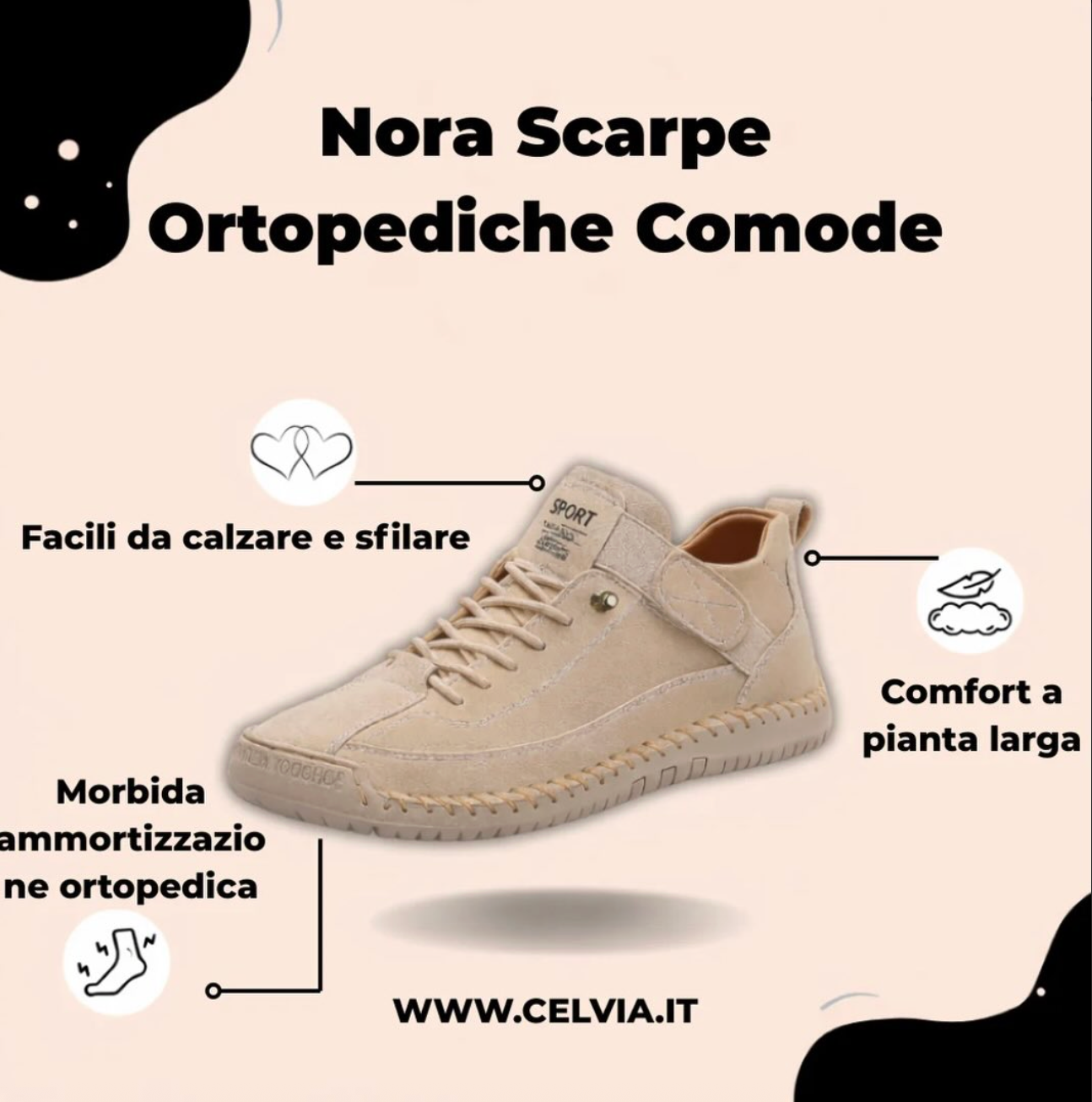 Nora Orthopedic Comfort Shoes