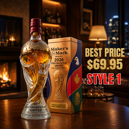 Whiskey Bottle - World Cup Edition 2026