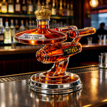 60th Anniversary USS Enterprise - Whisky Decanter