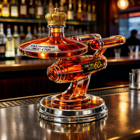 60th Anniversary USS Enterprise - Whisky Decanter