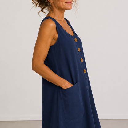 Mariella | Cotton and Linen Dress