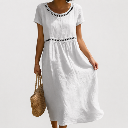 Sophie | Beautifully Embroidered Everyday Dress