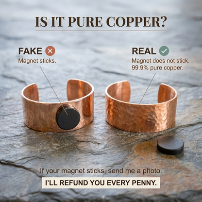 Wave Copper Bracelet