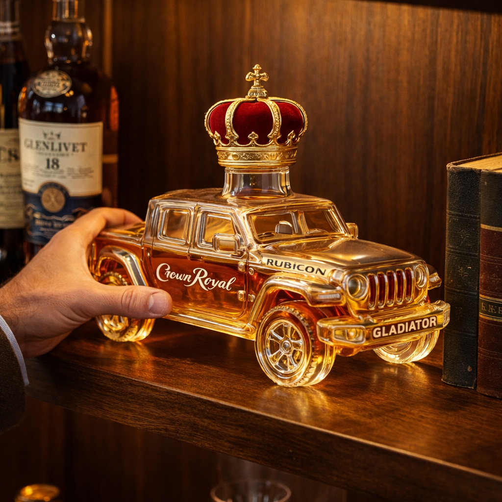 Whiskey Bottle – Jeep Gladiator Rubicon Edition