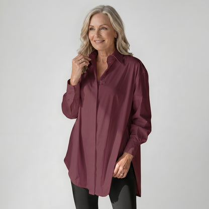 Debbie | Relaxed Button-Down Blouse
