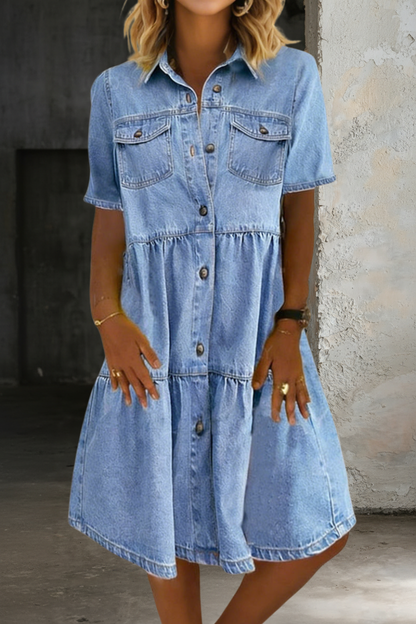 Sophia | Casual Elegant Denim Dress