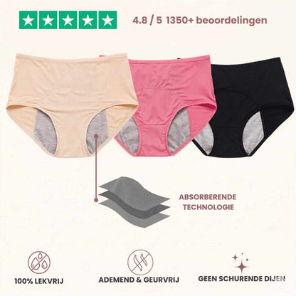 Nuvura® Lekvrij Ondergoed