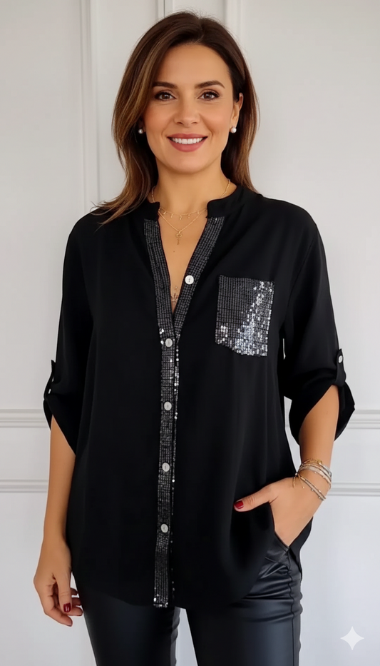 Nava | Elegant Glow Blouse