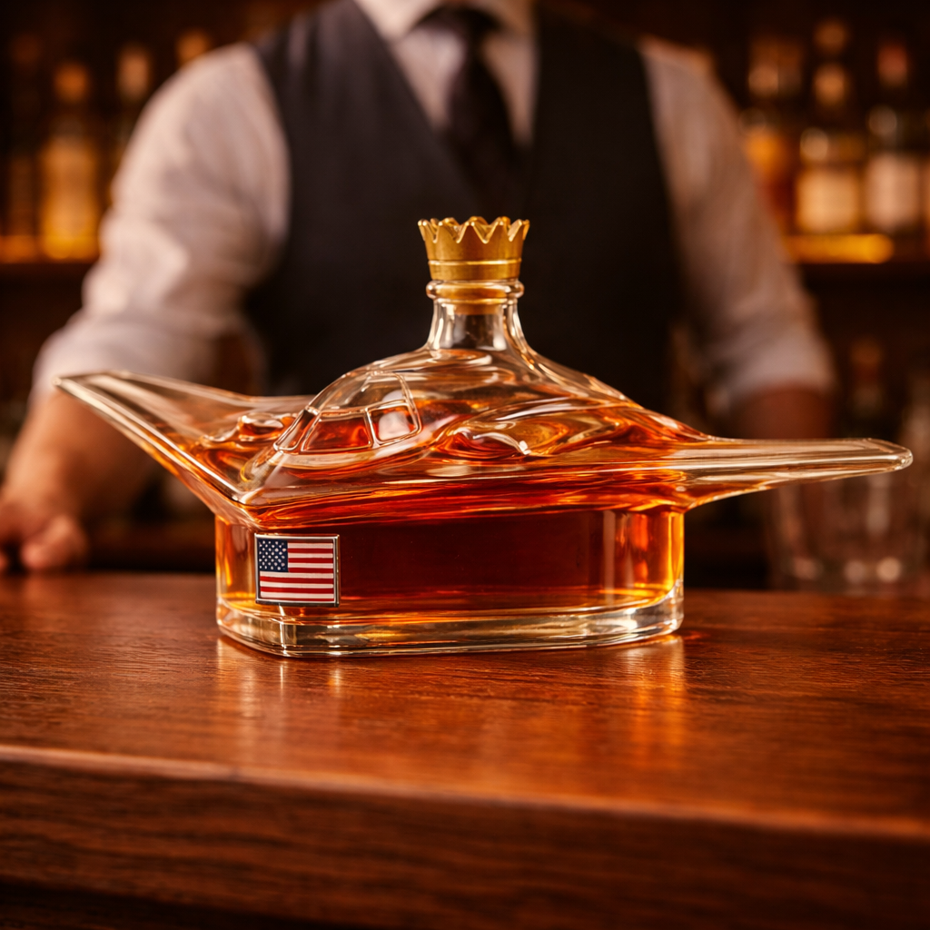 Whiskey Bottle – B-2 Bomber Edition