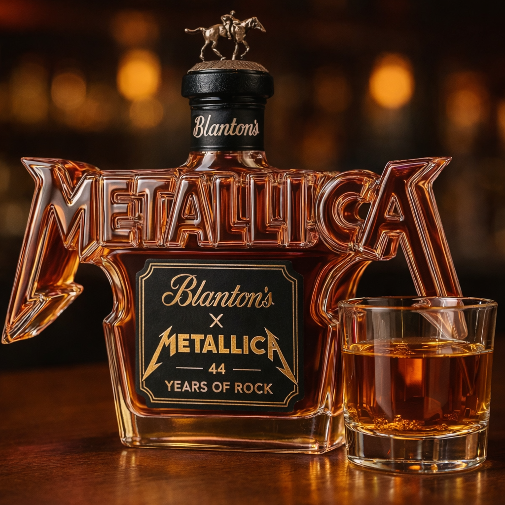 Whiskey Bottle - Metallica Rock Edition