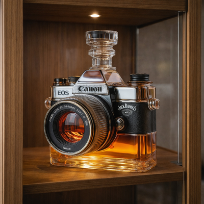 Whiskey Bottle - Camera Edition