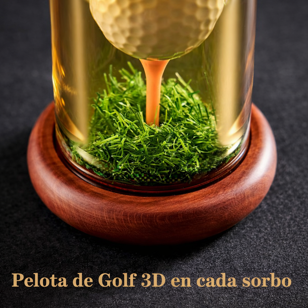 Whiskey Bottle - Golf Set Edition with Glasses