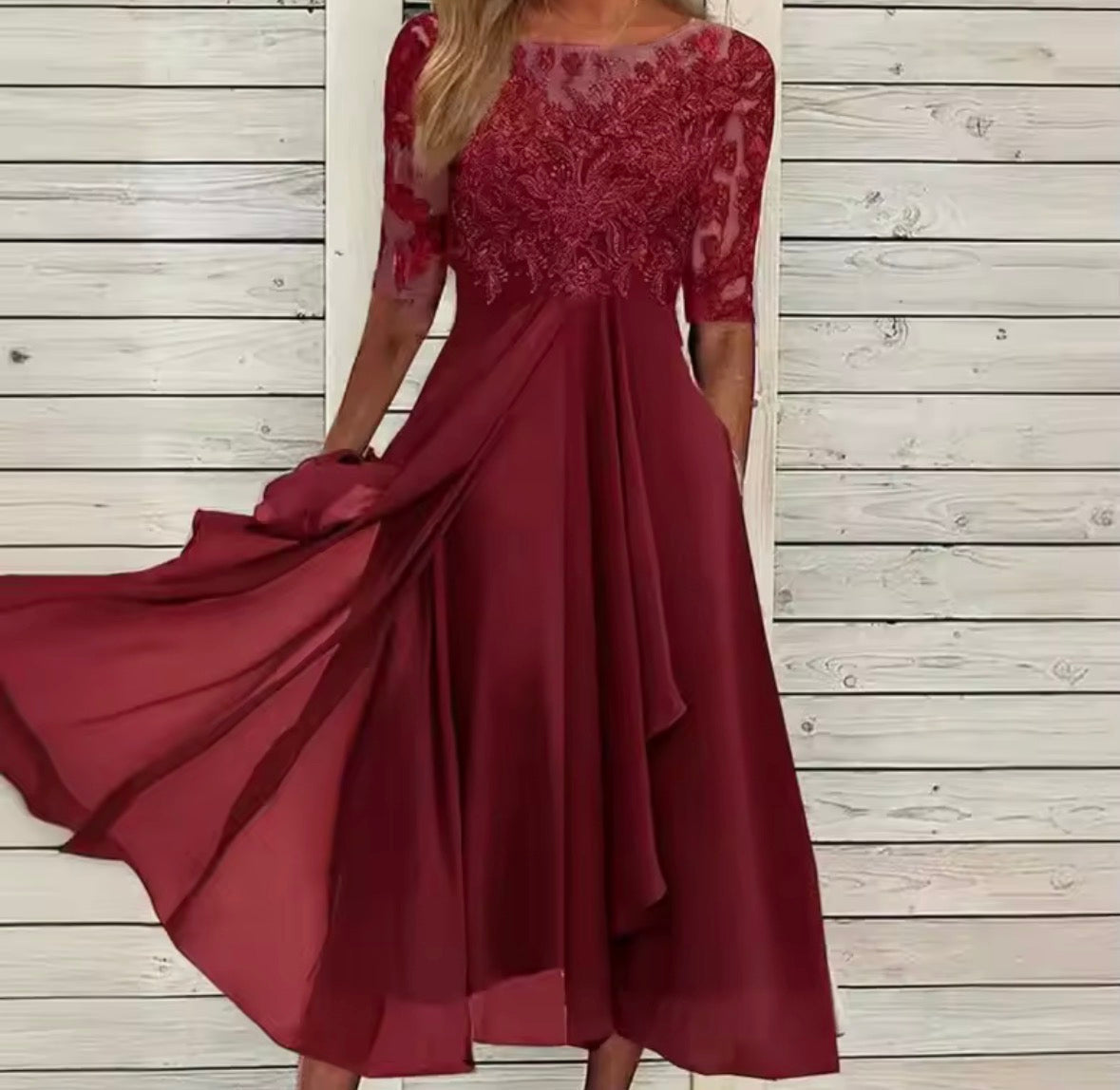 Chloe | Sophisticated Lace Gown