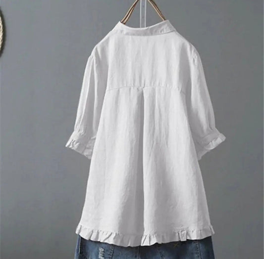 ANNA | Casual Ruffle Blouse