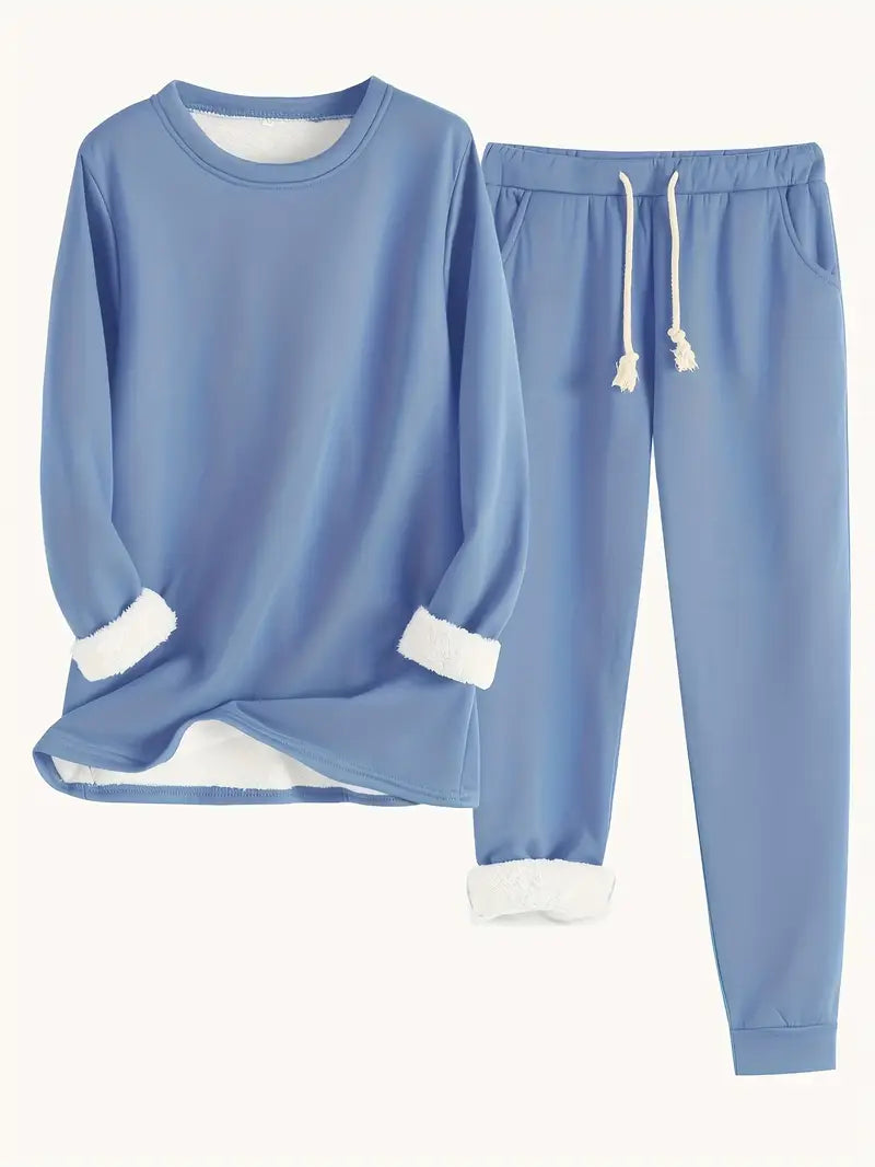 Hailey | Cozy Fleece-Lined Ensemble