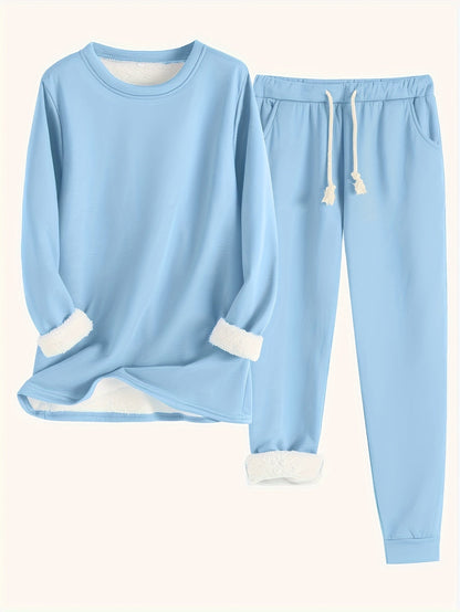 Hailey | Cozy Fleece-Lined Ensemble