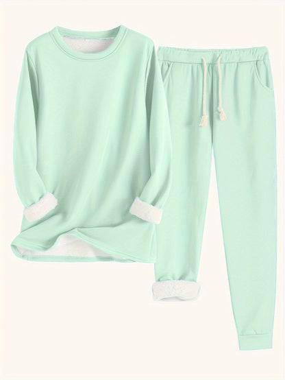 Hailey | Cozy Fleece-Lined Ensemble