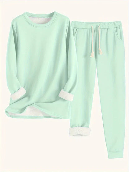 Hailey | Cozy Fleece-Lined Ensemble