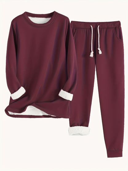 Hailey | Cozy Fleece-Lined Ensemble