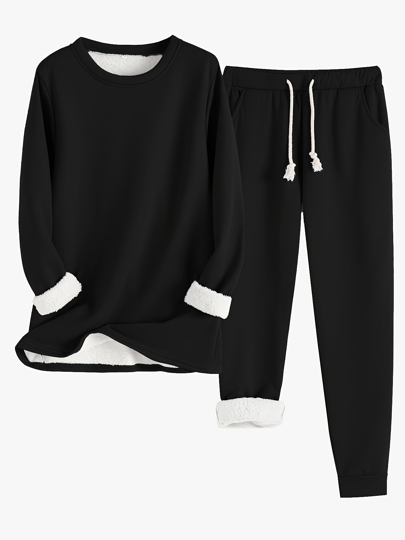 Hailey | Cozy Fleece-Lined Ensemble
