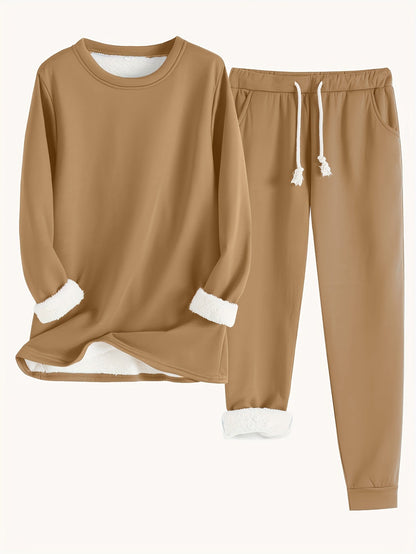 Hailey | Cozy Fleece-Lined Ensemble