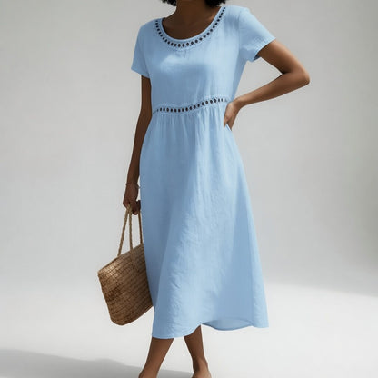 Sophie | Beautifully Embroidered Everyday Dress