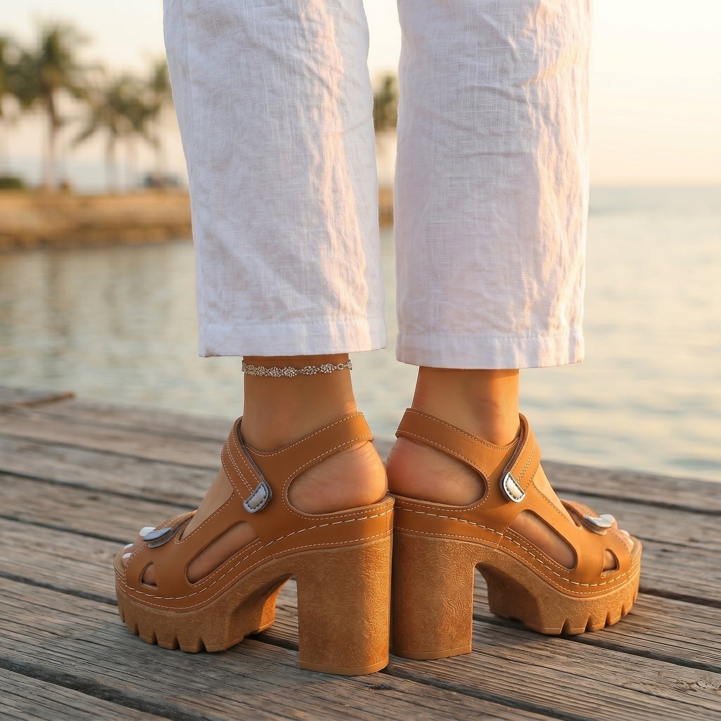 Valeria Stylish Comfort Heeled Sandals