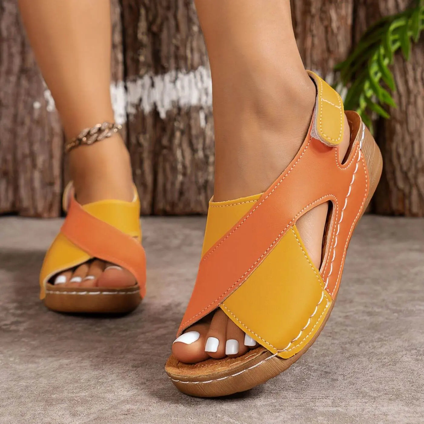 Nicole Orthopedic Open-Toe Sandals