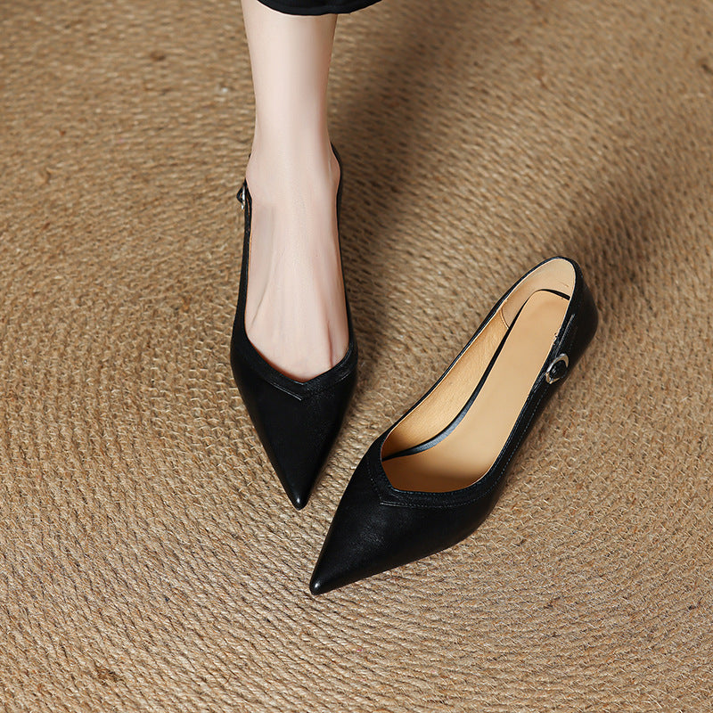 Moda Genuine Leather Heels