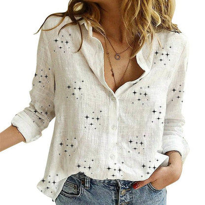QUINN | Timeless Printed Blouse