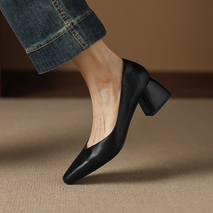 Zila Genuine Leather Heels