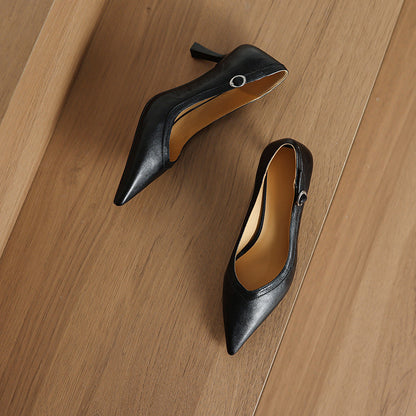 Moda Genuine Leather Heels