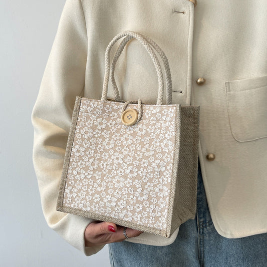 FREE GIFT: Trendy Linen Totebag