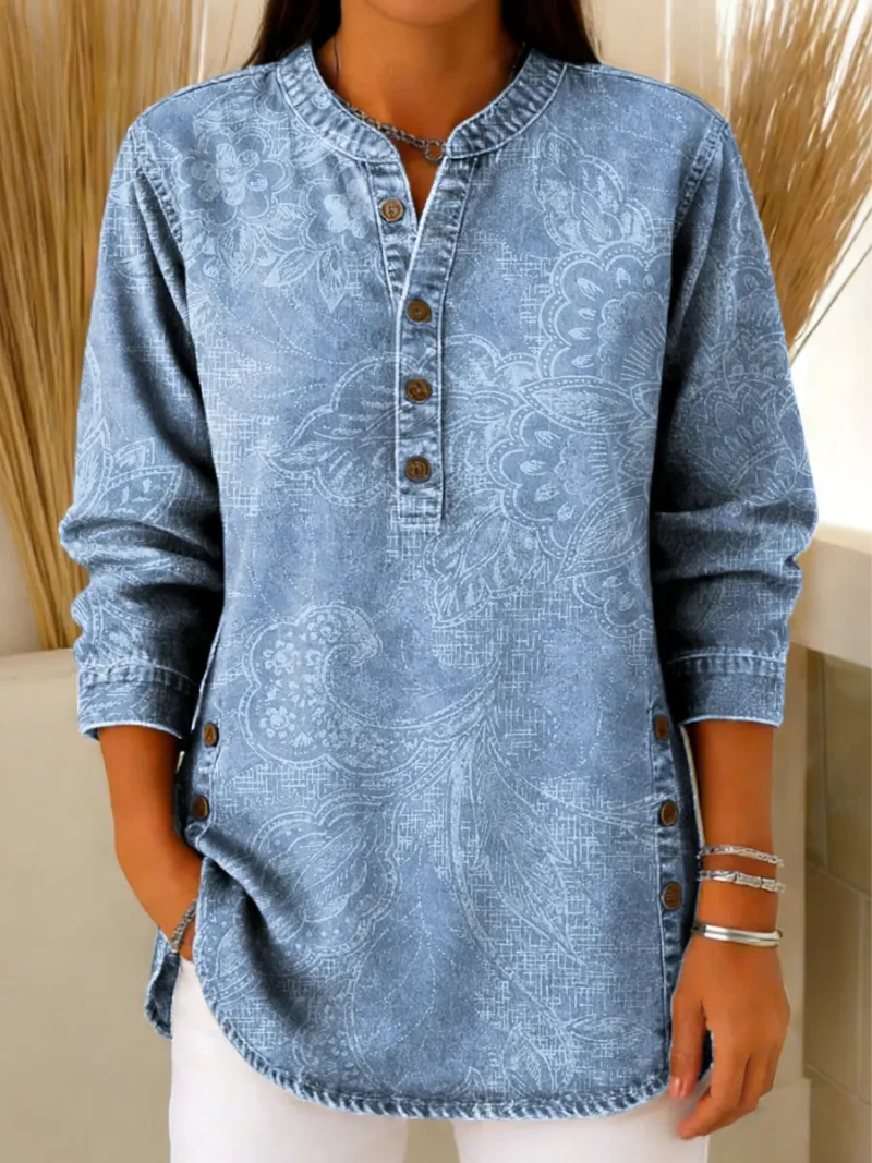 Angela - Elegant Blouse With Buttons