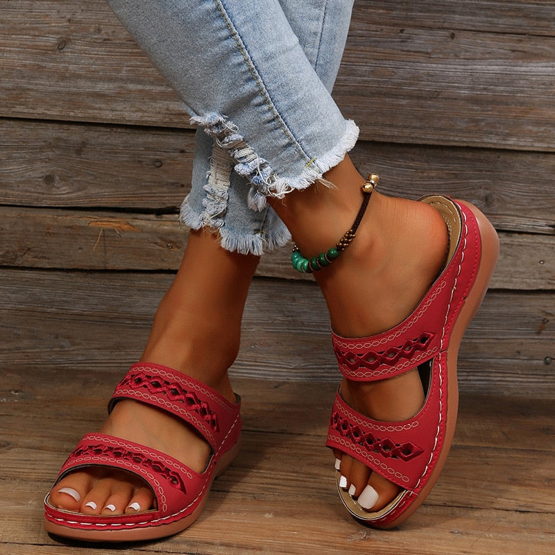 Monta Comfort-Orthopedic Padded Sandals