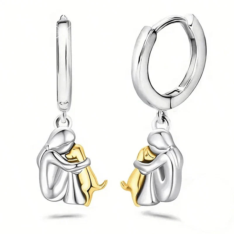 Faithful Dog Earrings